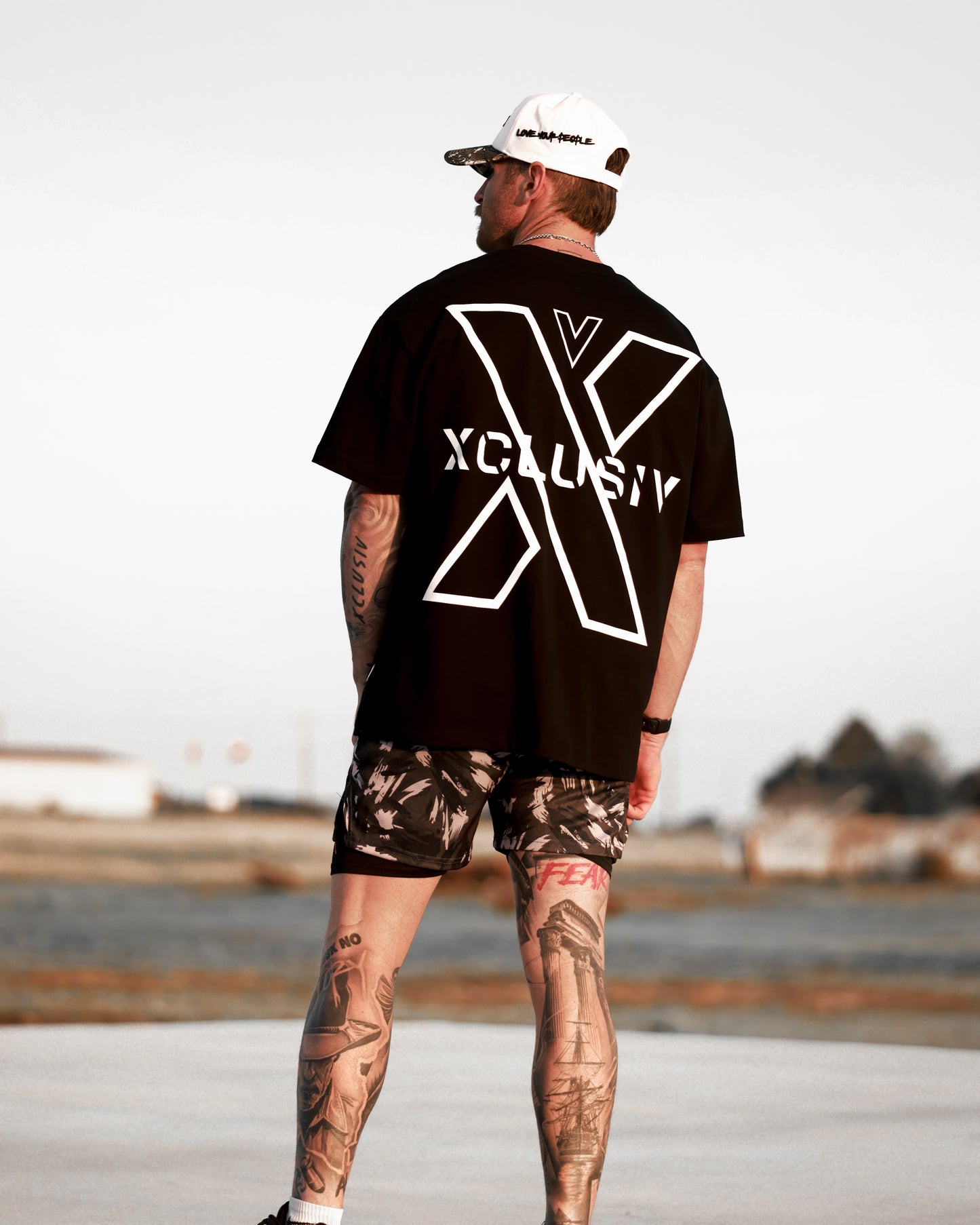 NEVER QUIT - ATHLETIC SHORTS (CAMO)