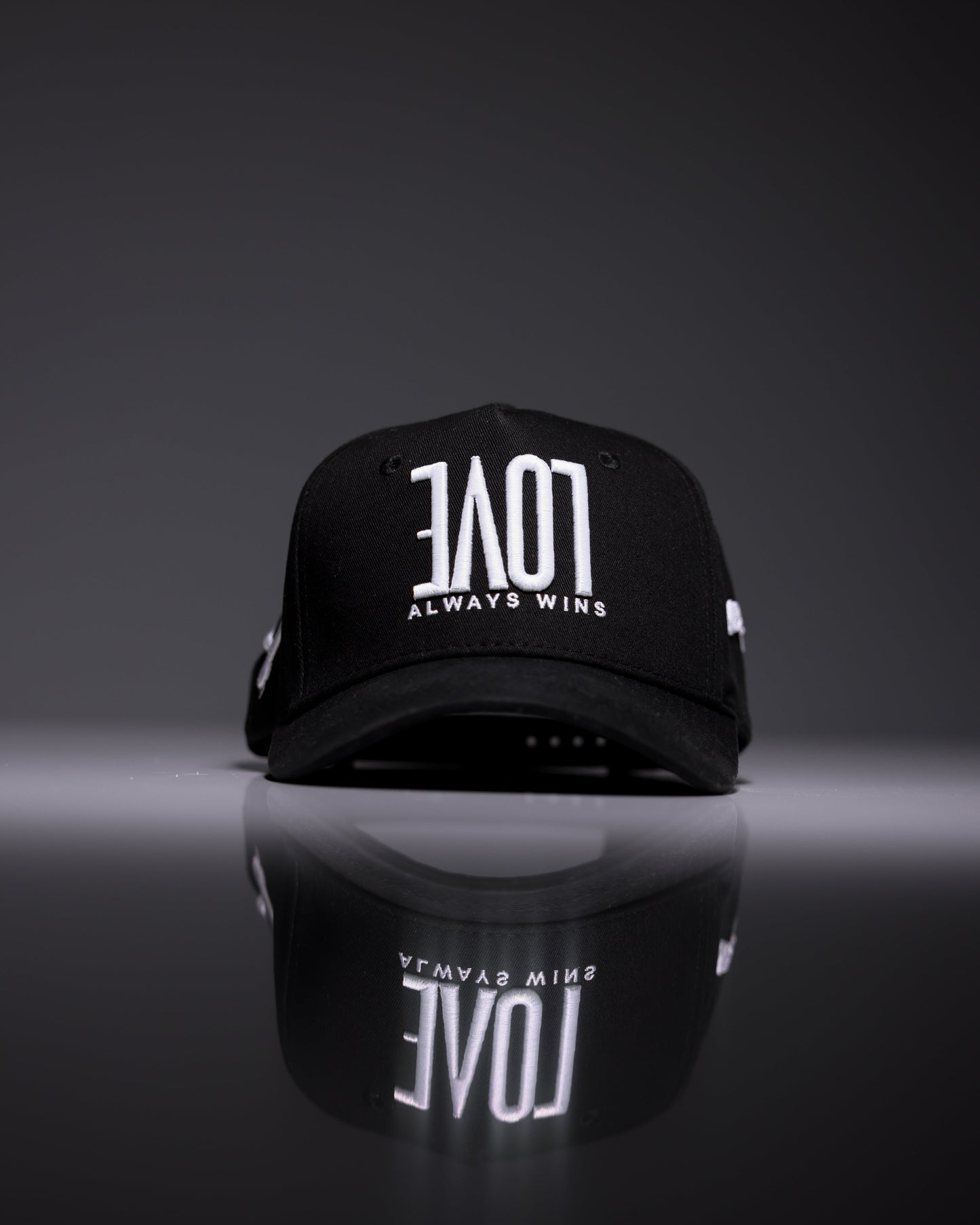Love Always Wins Black Snapback Hat